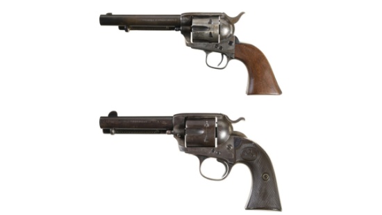 Two Colt Single Action Army Revolvers