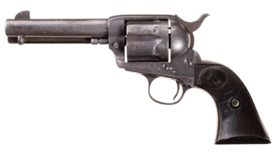 Long Flute First Generation Colt Single Action Army Revolver