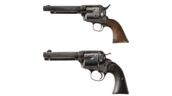 Two Colt Single Action Army Revolvers
