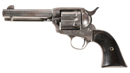 Colt Single Action Army Revolver Long Fluted Cylinder