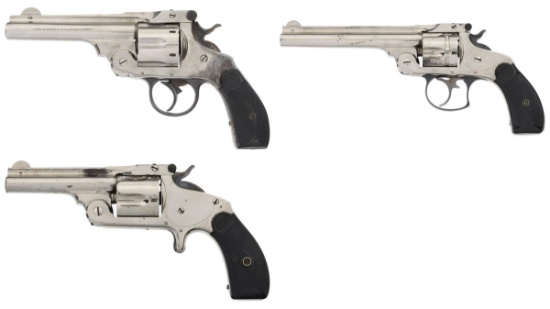 Three Top Break Revolvers