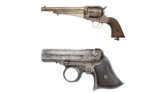 Two Antique Remington Handguns