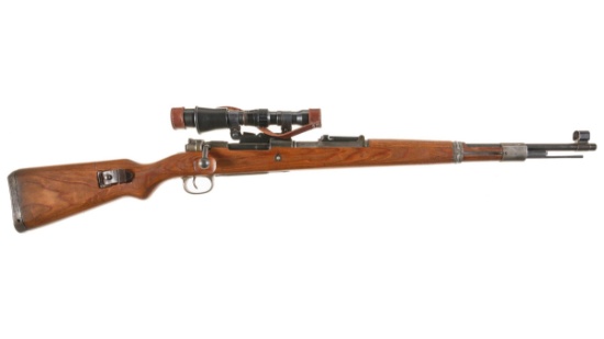 Gustloff Werke "bcd" Code "4" Date Model 98 Mauser Sniper Rifle