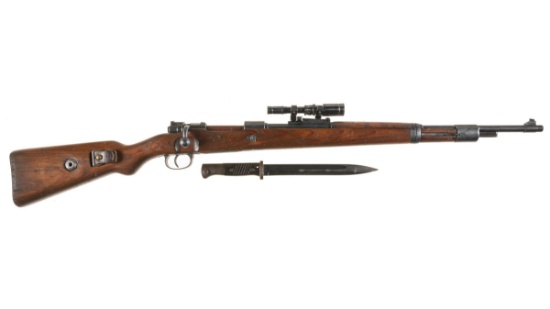 Berlin-Luebecker "duv/40" Model 98 with ZF-41 Scope