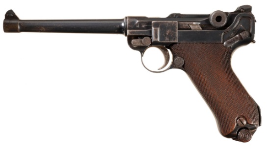DWM Navy Luger Semi-Automatic Pistol with Unit Marking