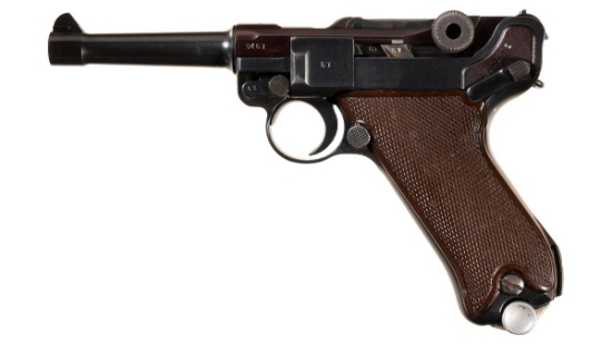 Mauser "42" Code "1940" Dated Luger Semi-Automatic Pistol