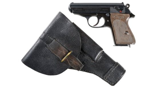 German Police Proofed Walther PPK Pistol with Holster