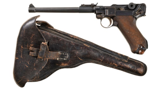 DWM "1917" Dated Model 1914 Artillery Luger Pistol
