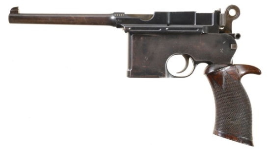 Lang & Hussey Retailer Marked Mauser Model 1896 Broomhandle