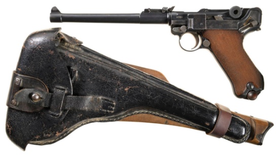 DWM "1917" Dated Model 1914 Artillery Luger Pistol