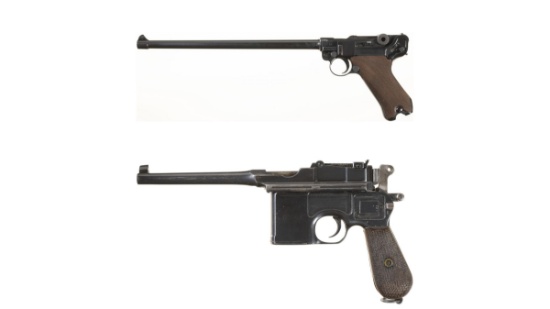 Two German Semi-Automatic Pistols