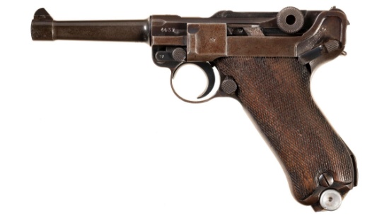 Mauser "42" Code "1940" Date P.08 Luger Semi-Automatic Pistol