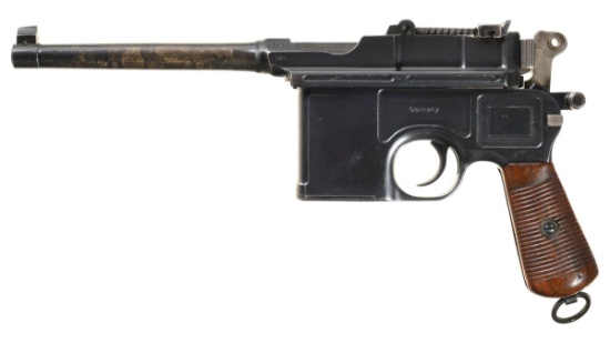 Mauser Model 1896 "Long Barrel Bolo" Broomhandle Pistol