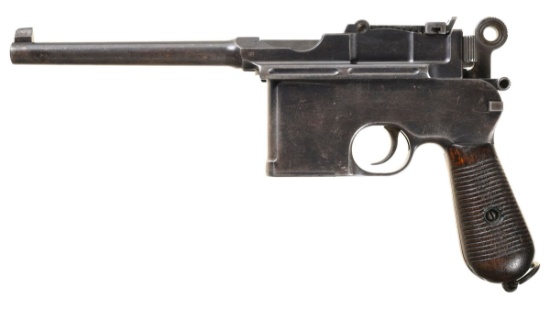 Mauser Model 1896 Large Ring Flat Side Semi-Automatic Pistol