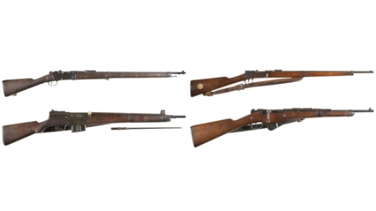 Four French Military Longarms