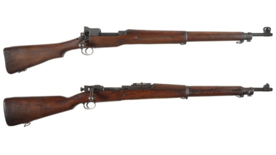 Two U.S. Military Bolt Action Rifles