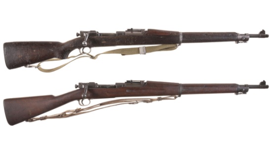 Two U.S. Military Bolt Action Rifles