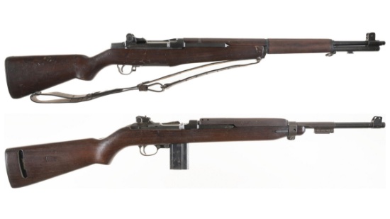 Two U.S. Military Semi-Automatic Longarms