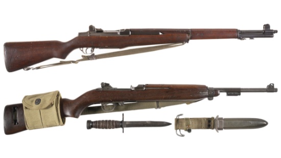 Two U.S. Military Semi-Automatic Longarms