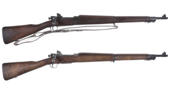 Two U.S. 03-A3 Bolt Action Rifles
