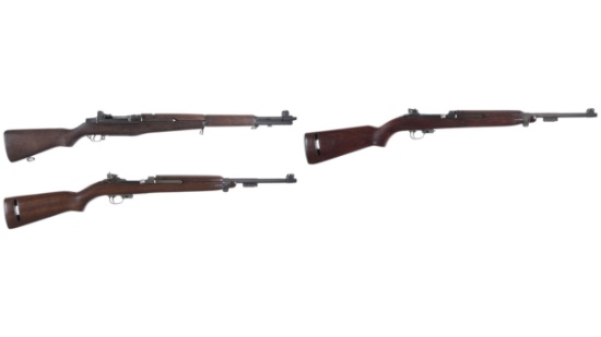 Three Semi-Automatic Long Guns