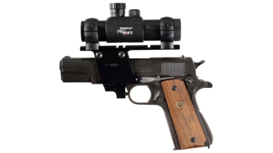 U.S. Colt Model 1911A1 Semi-Automatic Pistol with Accessories