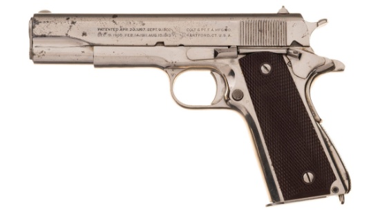 World War II U.S. Colt Model 1911A1 Semi-Automatic Pistol