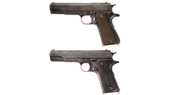 Two U.S. Model 1911A1 Semi-Automatic Pistols