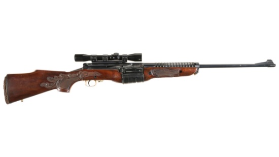 Johnson Model 1941 Semi-Automatic Rifle with Scope