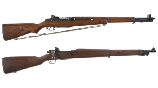 Two U.S. Military Long Arms