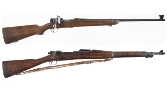 Two U.S. Military Bolt Action Rifles