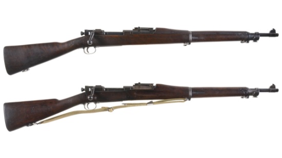 Two U.S. Military Model 1903 Bolt Action Rifles