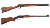 Two Winchester Lever Action Carbines