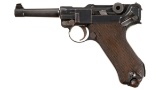 DWM Model 1908 Commercial Luger Semi-Automatic Pistol