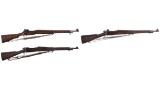 Three U.S. Military Bolt Action Rifles