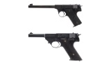 Two High Standard Semi-Automatic Pistols