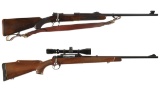 Two British Bolt Action Sporting Rifles