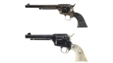 Two Colt Single Action Army Revolvers