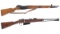 Two European Military Bolt Action Rifles