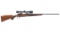 Winchester Model 70 Bolt Action Rifle with Leupold Scope