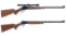 Two Marlin Model 39 Lever Action Rifles