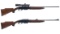 Two Remington 7400 Semi-Automatic Rifles