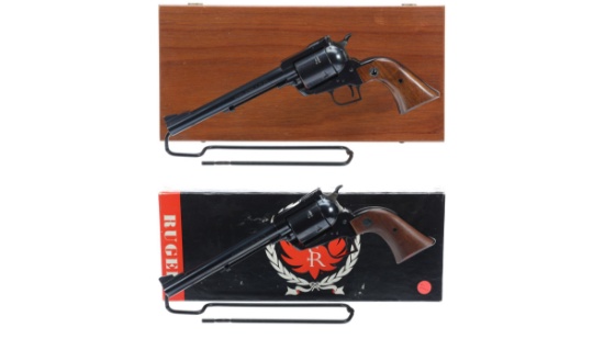 Two Ruger Super Blackhawk Single Action Revolvers