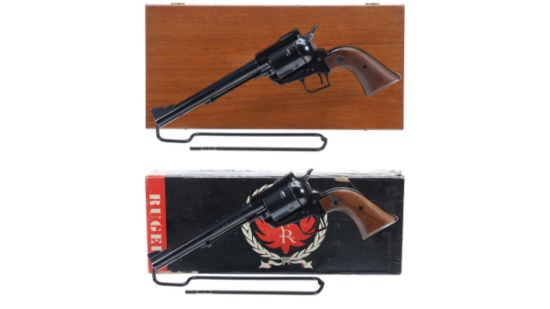 Two Ruger Super Blackhawk Single Action Revolvers