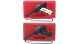 Two Cased Limited Edition Ruger MK II Semi-Automatic Pistols