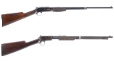 Two Slide Action Rimfire Rifles