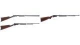 Three Slide Action Rimfire Rifles