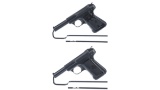 Two Savage Semi-Automatic Pistols