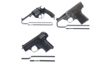 Three Handguns