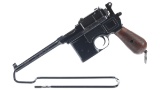 Mauser Broomhandle Semi-Automatic Pistol